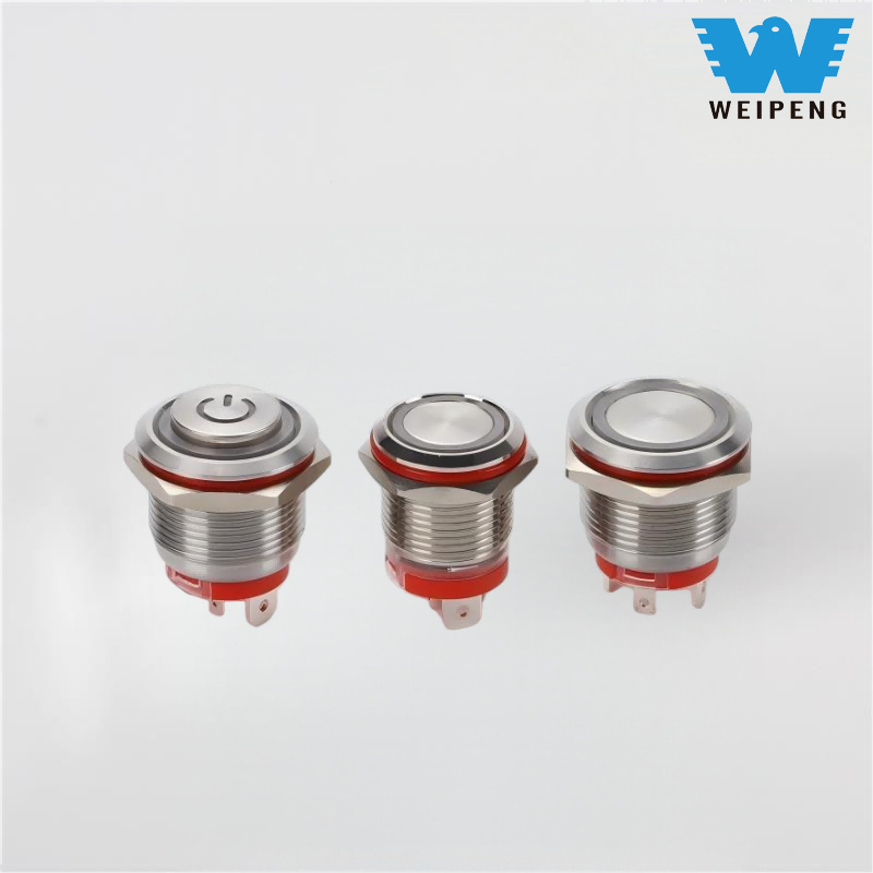 10A Current Metal Push Button Switch
