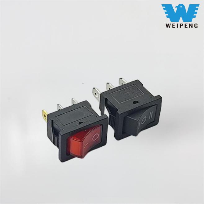 15*21mm 3-Pin 3-Position Rocker Boat Power Switch