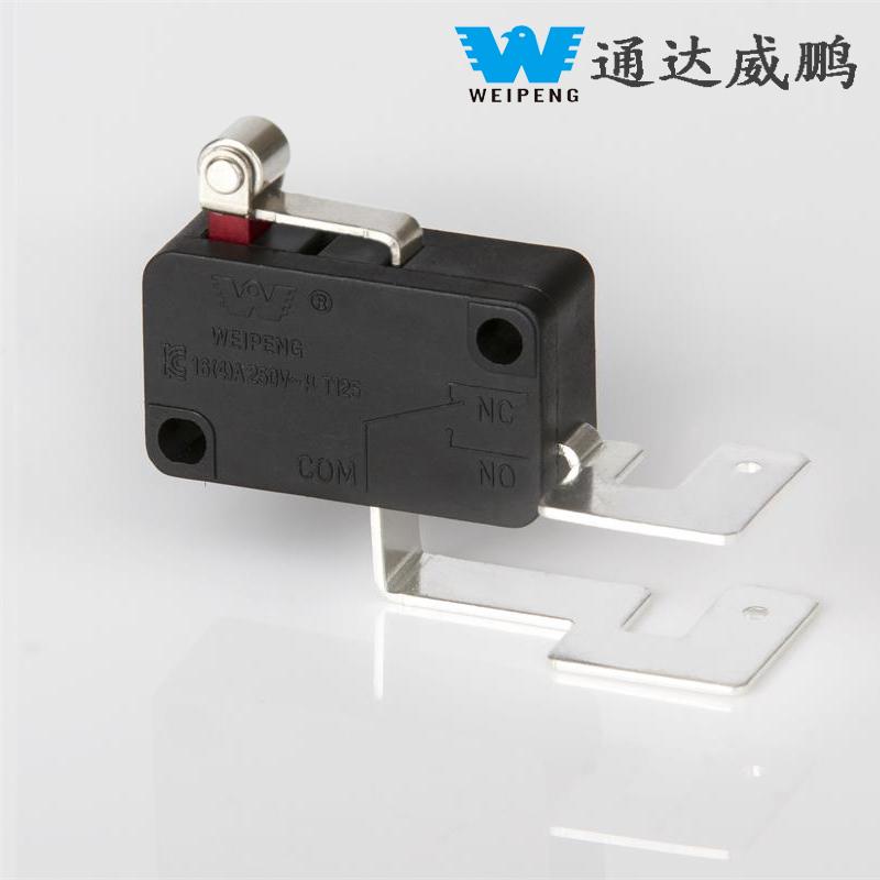 16A Self-Resetting Roller Washer Micro Switch