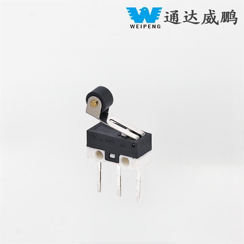 1A/3A 3-Pin Temperature-Resistant Vertical Mouse Auto-Reset Limit Switch