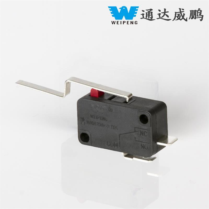 2-Pin 16A High-Power Reset Micro Switch for Household Appliances