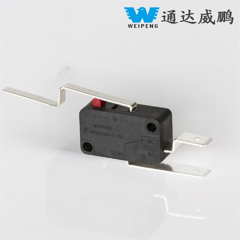 2-Pin 16A Household Appliance High-Power High-Temperature Resistant Micro Switch
