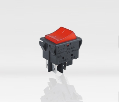 How does a 4 pin rocker switch work?