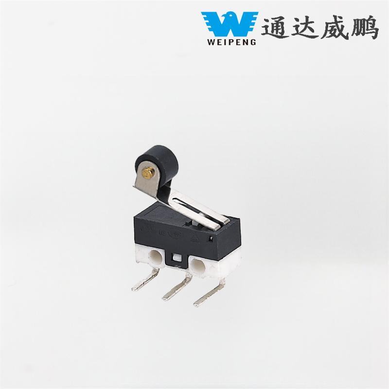 3-Pin Temperature-Resistant Vertical Mouse Micro Switch