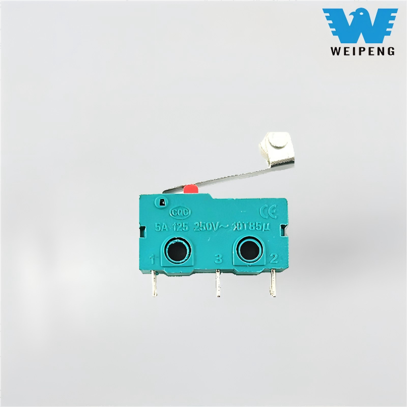Contact Button 5A/125V 250V Straight Handle Three-Pin Travel Limit Micro Switch