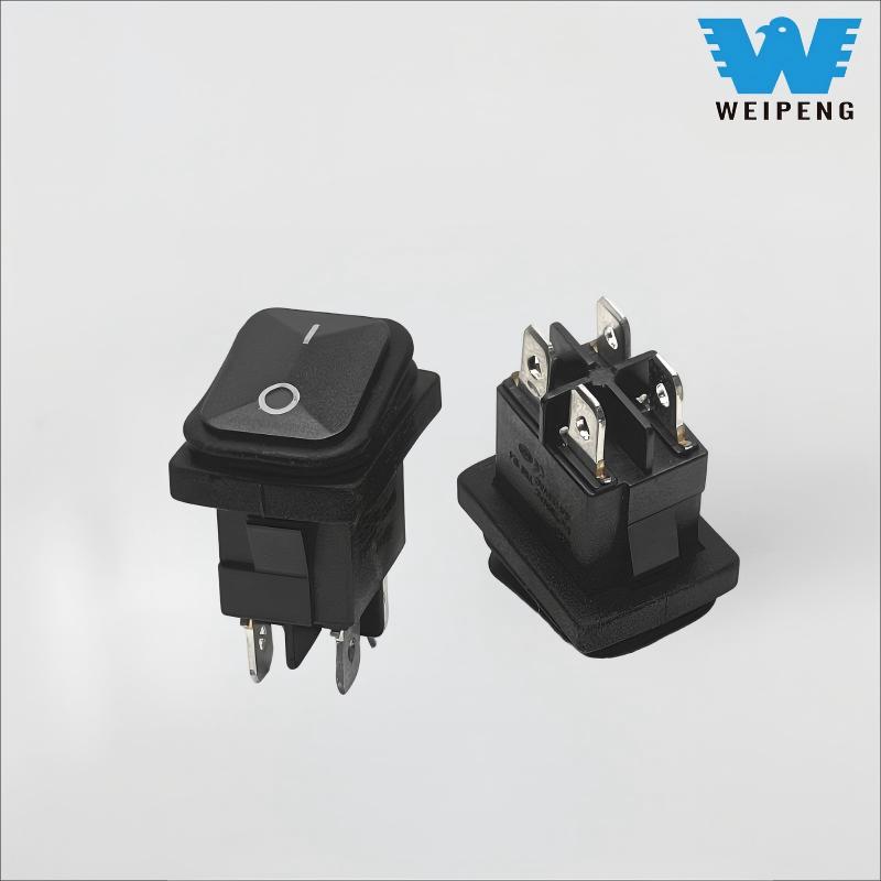 Four-Legged Waterproof Boat-Shaped Switch