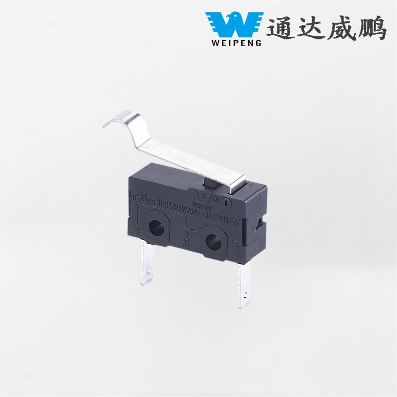 HK-04G-L Dustproof 5A 2-Pin Normally Closed Reset Micro Switch