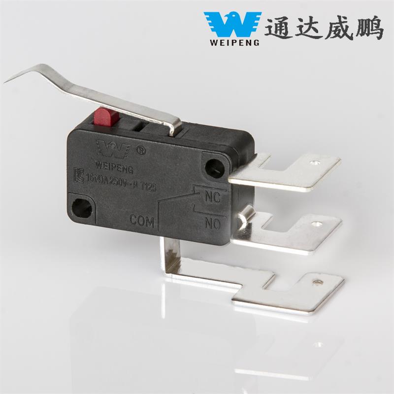 HK-14 High Temperature Resistant Micro Switch with Wire Factory Direct Sales