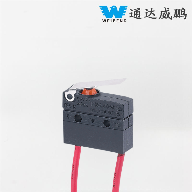 IP67 Waterproof Micro Switch with Wire for Water Pump Motor