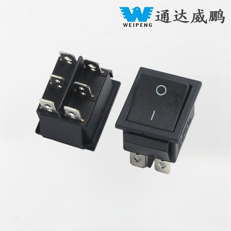 Kcd4 Water Dispenser 2-Gear 6-Pin 16A High Current Rocker Switch