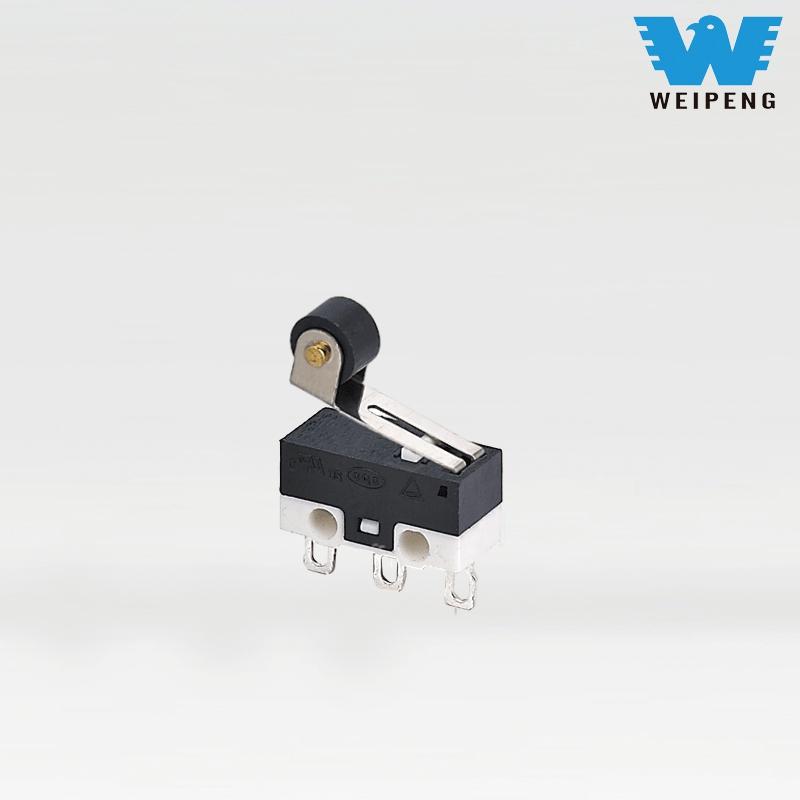 Micro Tripod Mouse Click Switch with Straight and Bent Pins