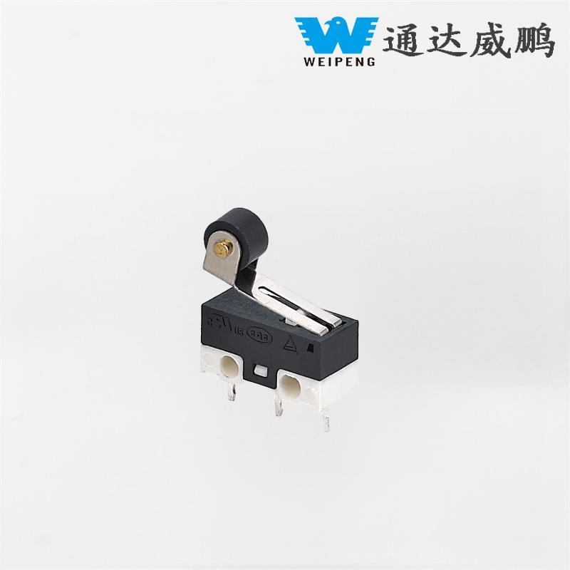 Miniature Three-Terminal Lever Mouse Travel Switch
