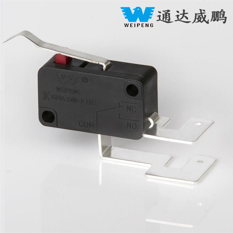 Normally Open Electronic Component Lever Micro Switch