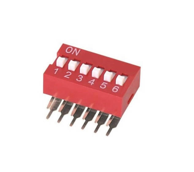 Right Angle Type DIP Switch Toggle Plastic