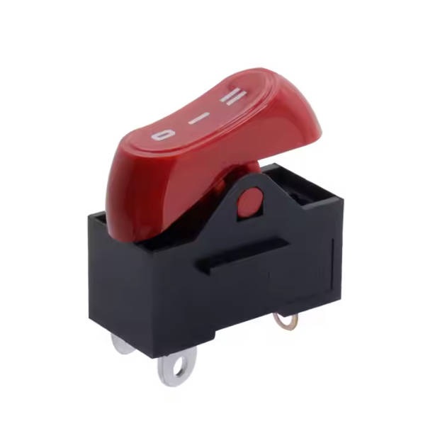 Single Double Poles Multi-Circuits Rocker Switch with Connector