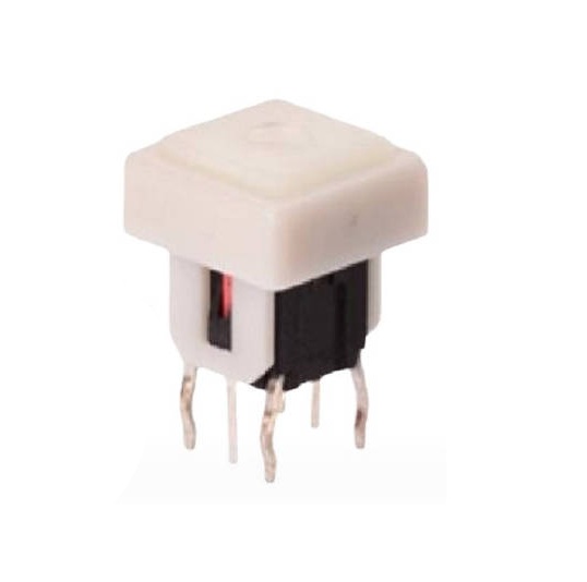 Square LED with Light Key Switch Tact Switch