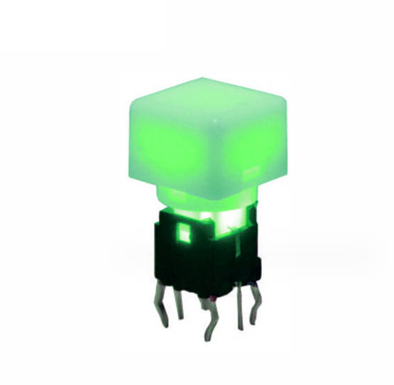 Square with Light Tactile Switch