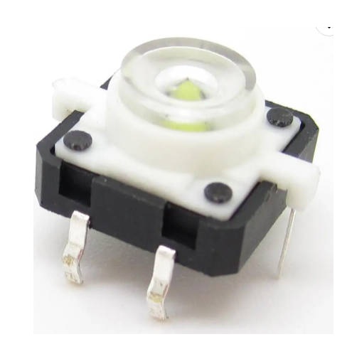 Tact Switch with LED Light Car Audio