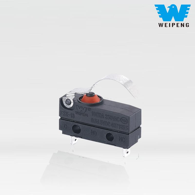 Weipeng 10A Side-Exit IP67 Car Seat Micro Switch Manufacturer