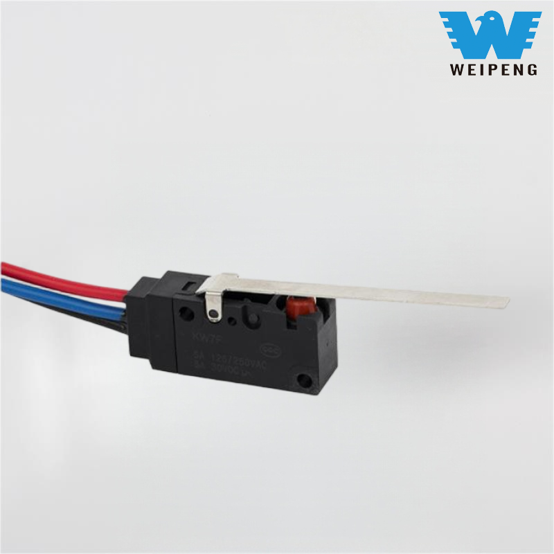 Weipeng 5A/10A Long-Handle Wired IP67 Waterproof Micro Switch