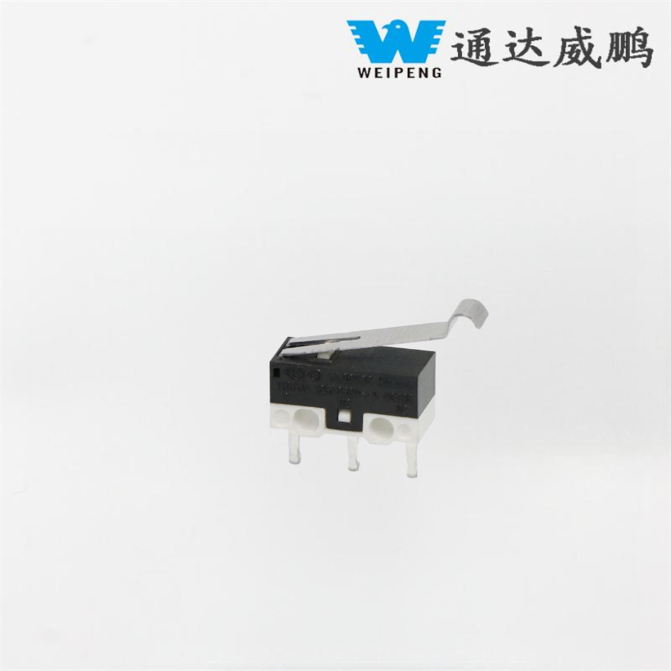 Weipeng Straight PCB Pin Micro Switch with Bent Handle